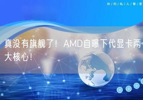 真没有旗舰了！AMD自曝下代显卡两大核心！