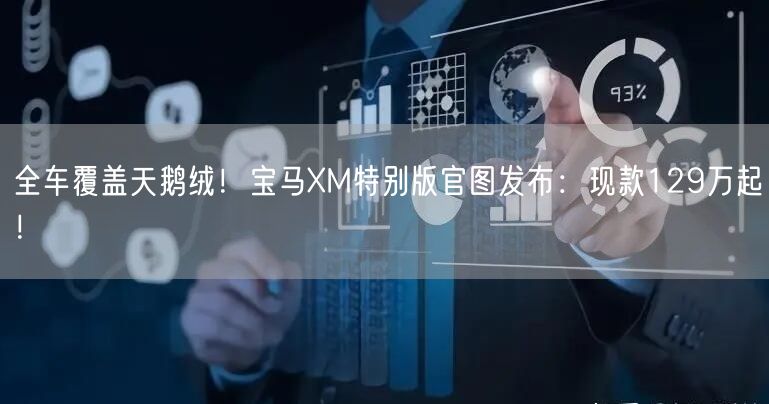 全车覆盖天鹅绒！宝马XM特别版官图发布：现款129万起！