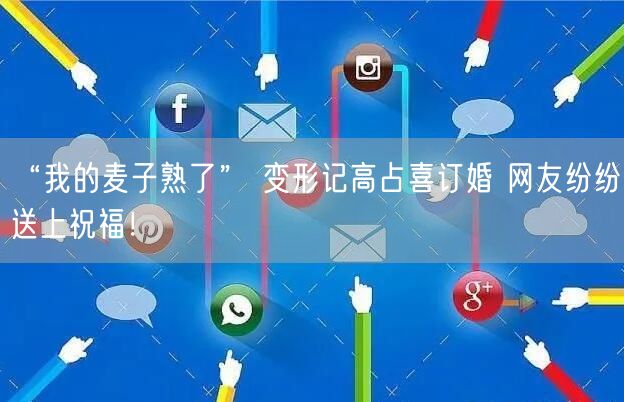 “我的麦子熟了” 变形记高占喜订婚 网友纷纷送上祝福！