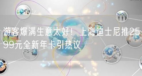 游客爆满生意太好！上海迪士尼推2599元全新年卡引热议