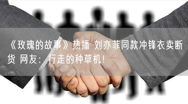 《玫瑰的故事》热播 刘亦菲同款冲锋衣卖断货 网友：行走的种草机！