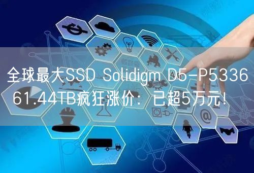 全球最大SSD Solidigm D5-P5336 61.44TB疯狂涨价：已超5万元！