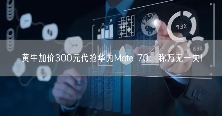 黄牛加价300元代抢华为Mate 70：称万无一失!