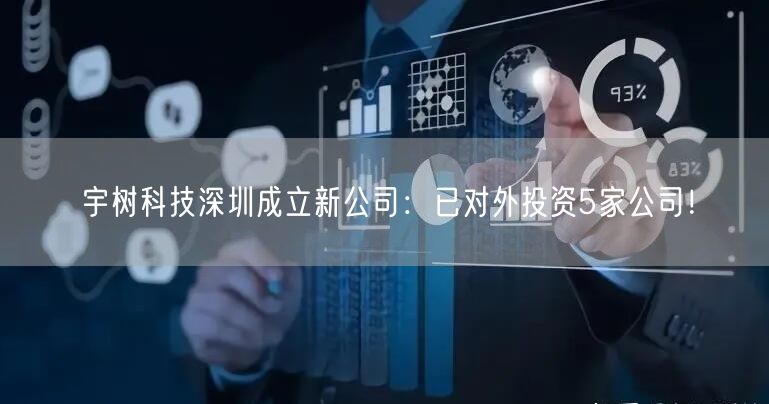 宇树科技深圳成立新公司：已对外投资5家公司！