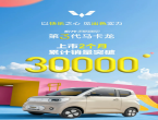 上市2个月！五菱宏光 MINIEV 第三代马卡龙销量突破3万台！